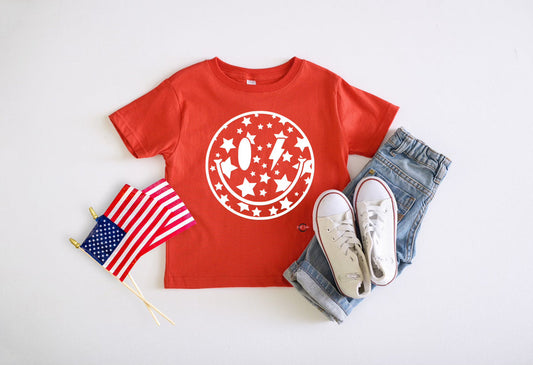 Smiley stars Youth | T shirt